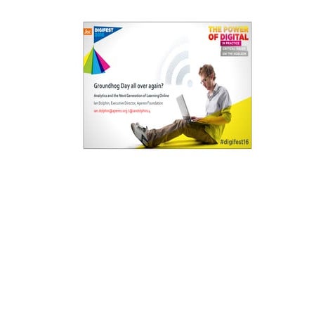 Jisc Digifest Keynote March 16