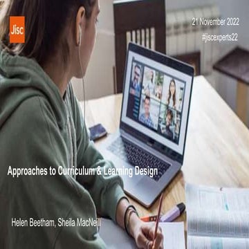 Approaches to curriculum and learning design | PPTX