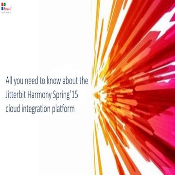 Jitterbit Harmony Spring’15 cloud integration platform