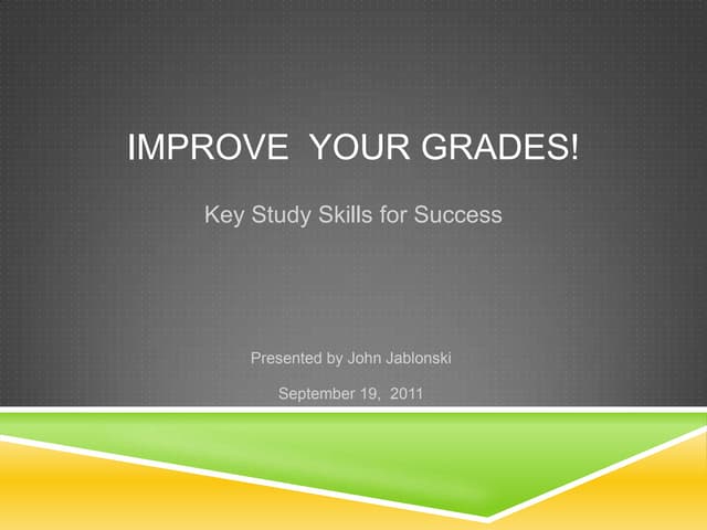 Study Skills Project