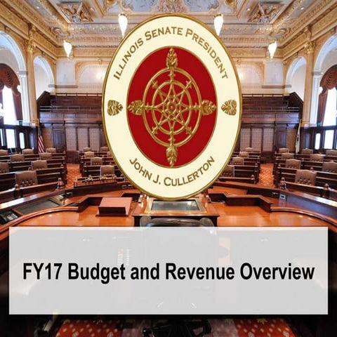 Senate President talks about real problems to solving state’s budget woes