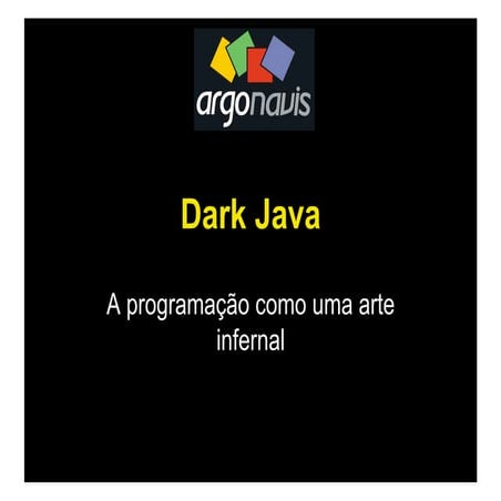Dark Java (2009) | PDF
