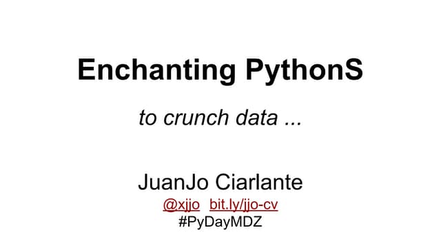 Mapreduce in Python