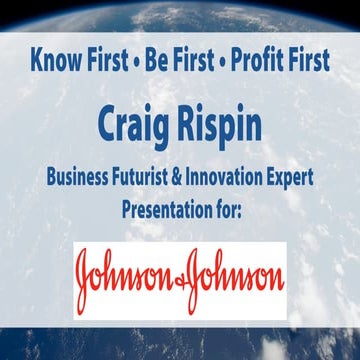 Johnson & Johnson Presentation 25 Sept 2013