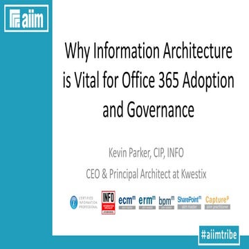 Why Information Architecture is Vital for Office 365 Adoption and Governance ...