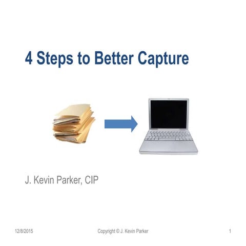 4 Steps to Better Capture