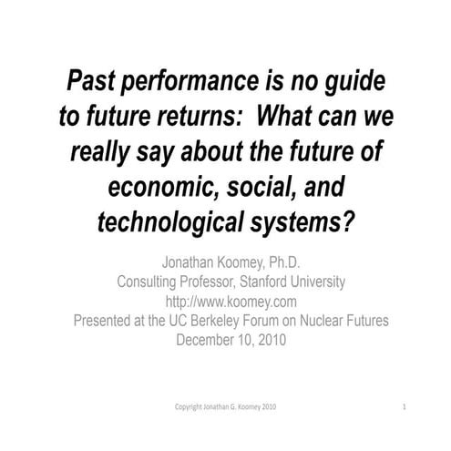 J konpredictingthefuturefornuclearworkshop v3