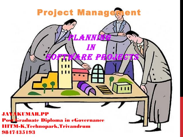 Planning in Software Projects