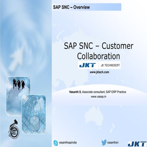 SAP SNC – Customer Collaboration
