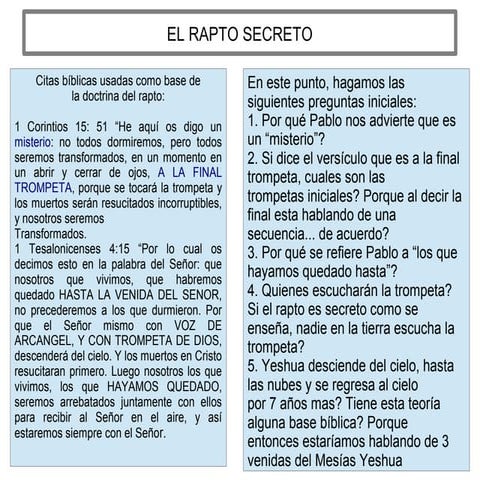 Jl el rapto secreto | PPS