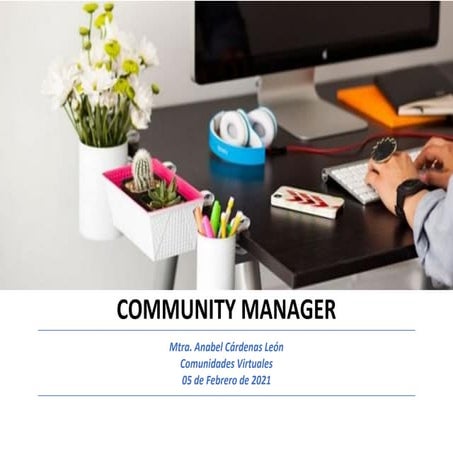 Community manager (Licencia CC Reconocimiento Compartir-Igual)