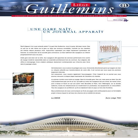 Journal de Liège-Guillemins, Mai 2.000