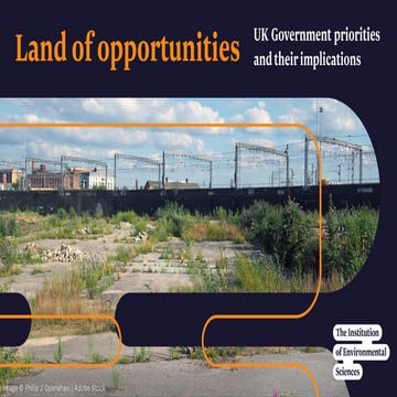 12:10 The UK Government’s Priorities and their Implications - Joseph Lewis