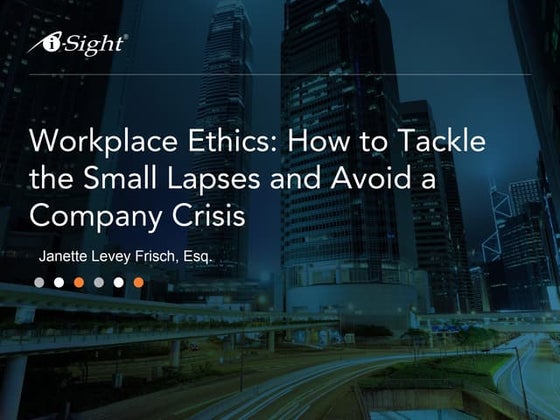 Ethics & Professionalism | PPT