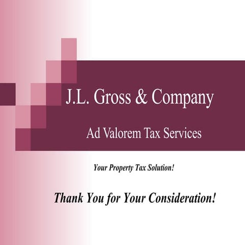JL Gross Ad Valorem Tax Services