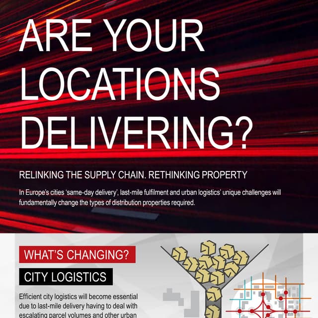 The New Industrial Revolution – City Logistics