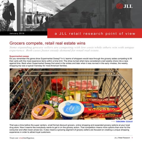 Grocery stores compete for attention | JLL Retail