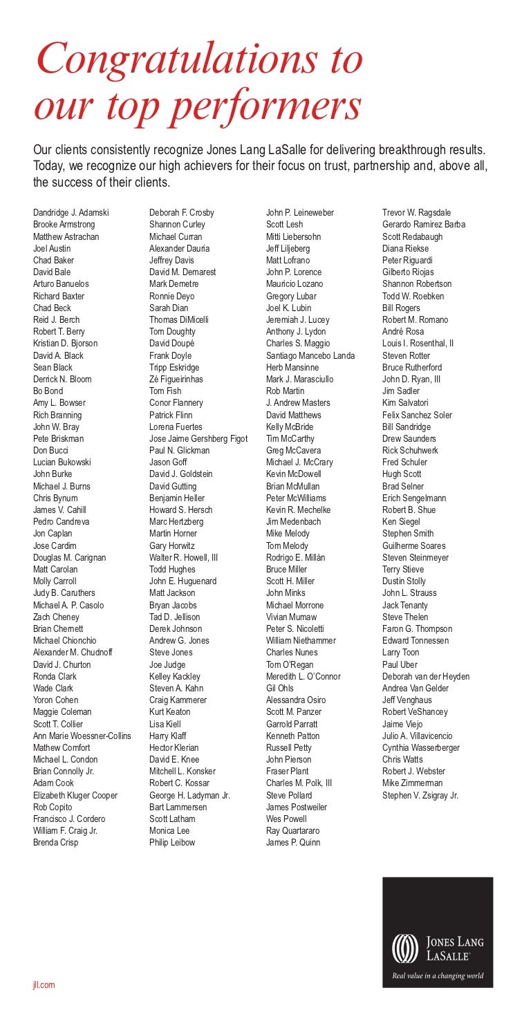 Jll Top Gun 2012