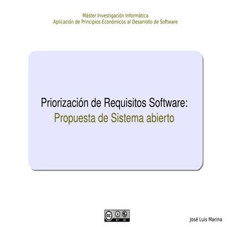 Priorización de Requisitos
