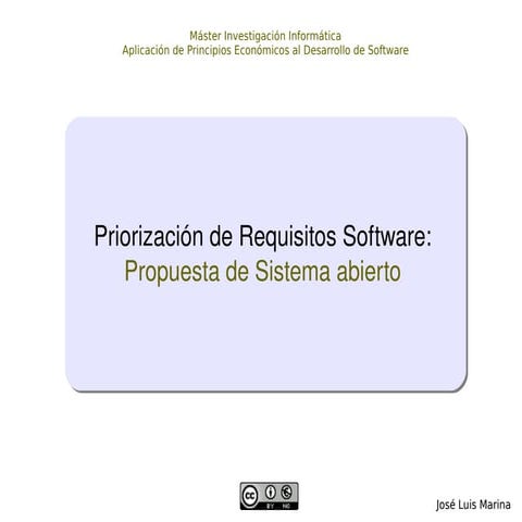 Priorización de Requisitos