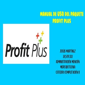 Sistema administrativo profit plus | DOC