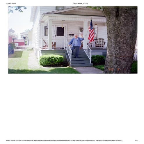 John Monsul's Chrismas Memories at  Late Wife Dee's House, Scranton, PA Hometown 