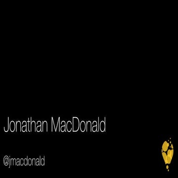 Arrow IBM MSP & ISV Jam - Jonathan MacDonald Presentation