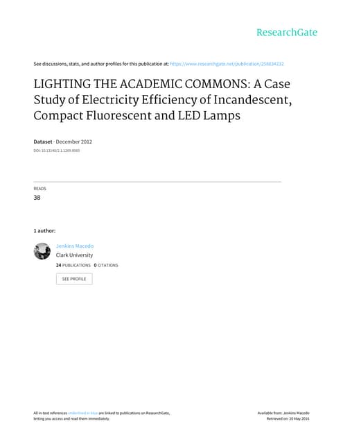 Lighting case study examples image