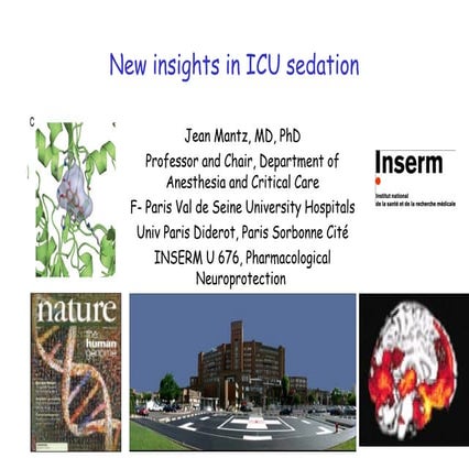 New Insights in ICU Sedation | PPT