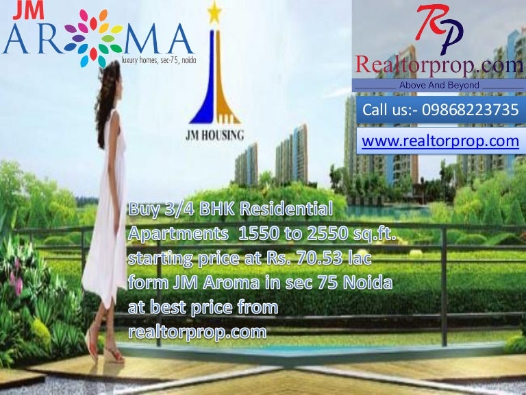 JM Aroma in Sector 75 Noida