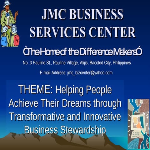 JMC BUSINESS SERVICES CENTER