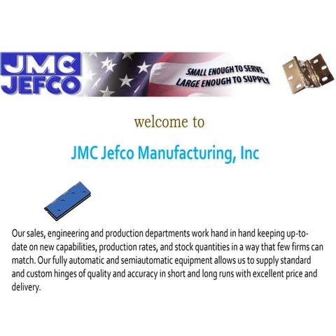 Jmc jefco manufacturing, inc | PPT