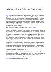 Jm couture latest california fashio...