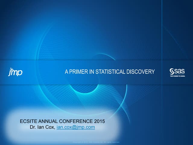 A Primer in Statistical Discovery