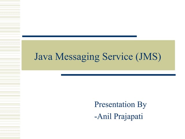 Java Messaging Service