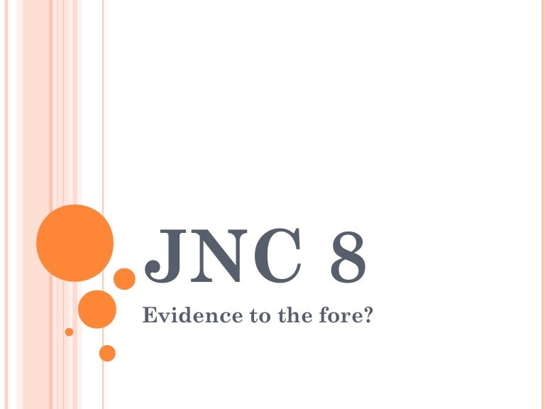 Jnc 8