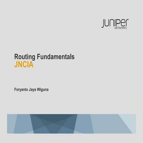 Material of Course Juniper JNCIA JUNOS Day2