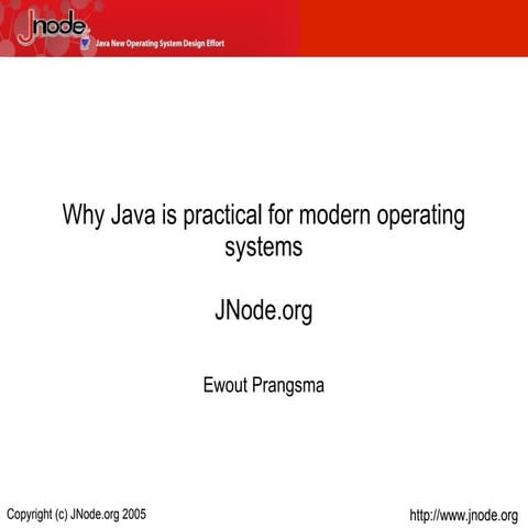 Jnode | PPT | Free Download