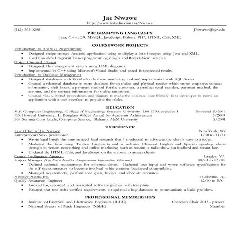 DSB resume | PDF