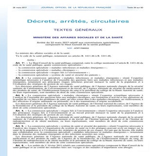 Jo haut conseil de la santé publique