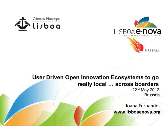 Apollon - 22/5/12 - 16:00 - Smart Open Cities and the Future Internet
