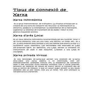 Joan grau  conexió de xarxa