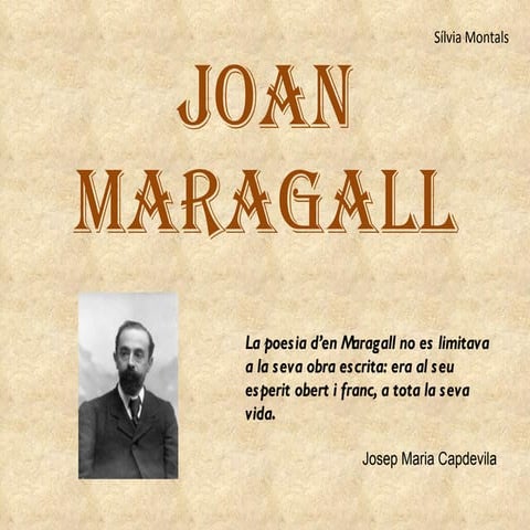 Joan Maragall
