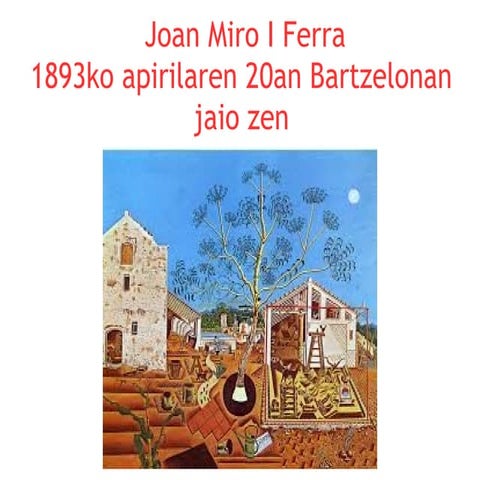 Joan Miro 
