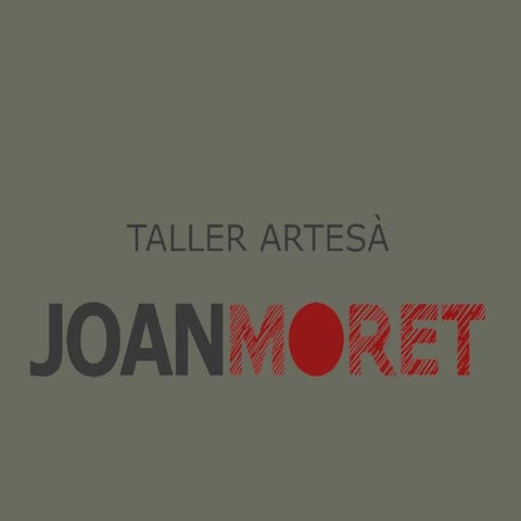 Joan Moret furniture Cala Figuera 2008