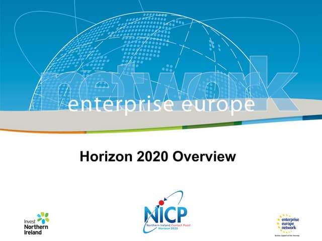 Horizon 2020 | An overview | Joanne Coyle