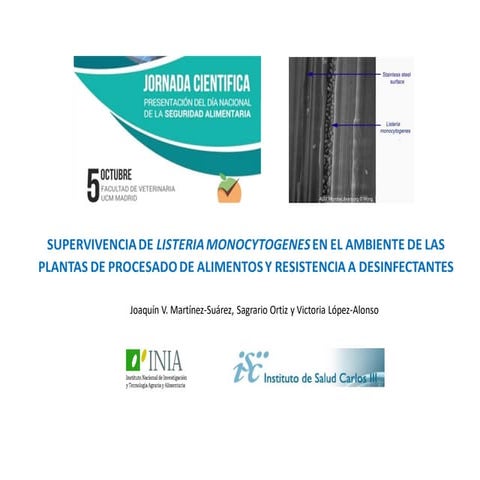 Joaquín v  Martínez Suárez supervivencia de listeria 