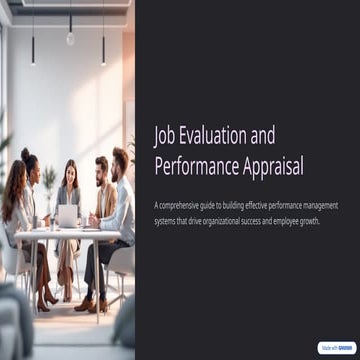 Job evaluation and performance appraisal PRESENTATION.pptx