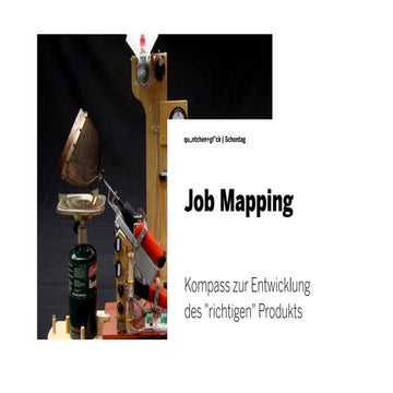 Schontag Impulsvortrag: Job Mapping