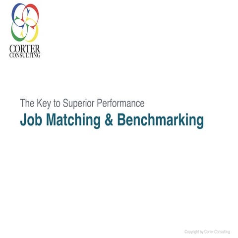 Job Matching & Benchmarking